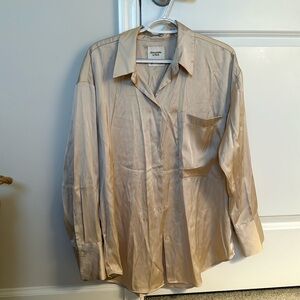 Abercrombie Satin Blouse